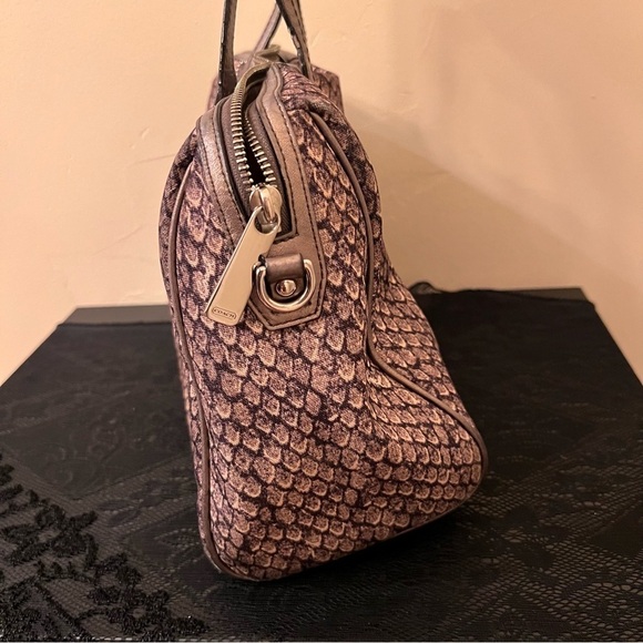 Coach Taylor Python Snake Print Bag - Picture 3 of 15